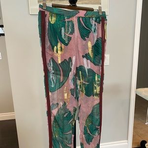 H&M sheer sparkly pants